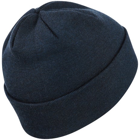 Woolf Totten Merino Beanie in Navy