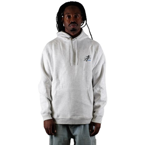 Worship Cherub Pull Over Hood in Grey Marle