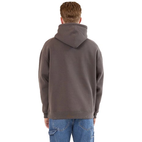 Worship Cherub Pull Over Hood in Worn Black