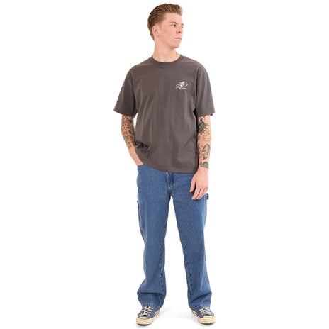 Worship Cherub Tee in Worn Black