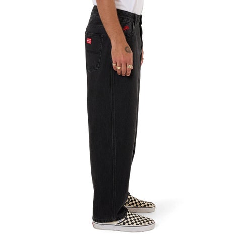Worship Lounger Jean in Worship Washed Black