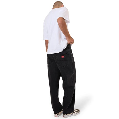 Worship Lounger Jean in Worship Washed Black