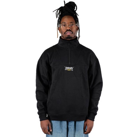 Worship Messenger Quarter Zip Fleece in Black