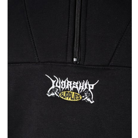 Worship Messenger Quarter Zip Fleece in Black