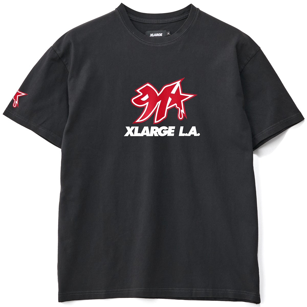 X-Large 91 Star Tee in Pigment Black | Boardertown