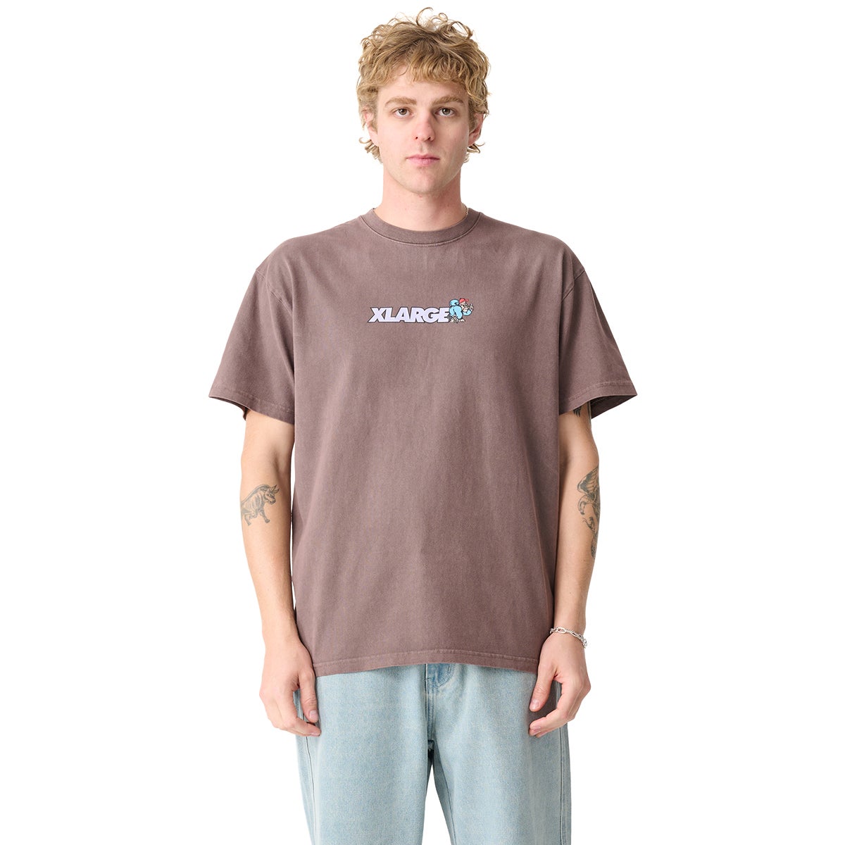 X-Large Artist Tee in Pigment Mocha | Boardertown