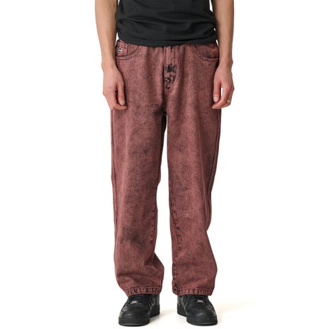 X-Large Bull Denim 91 Pant in Burgundy