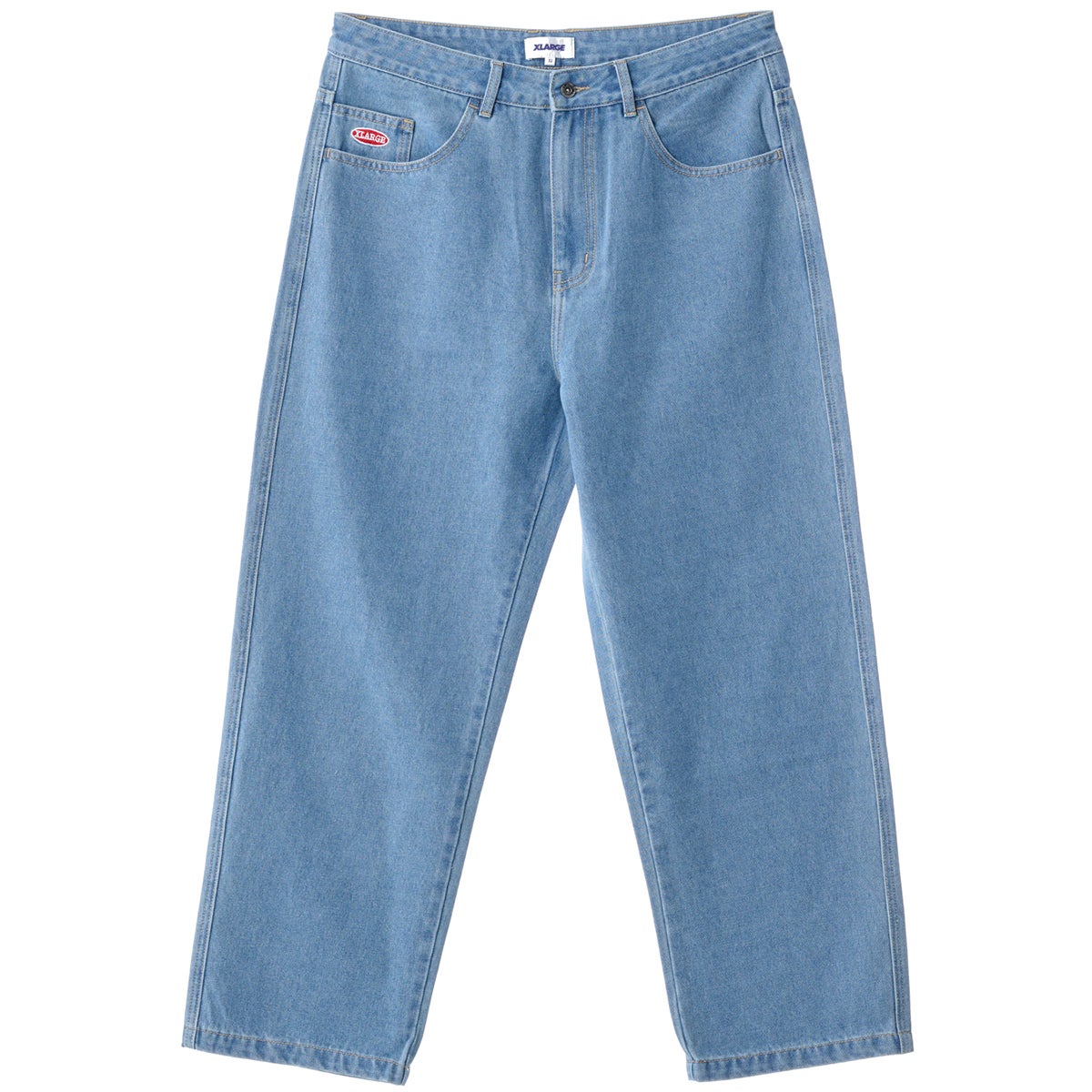 X-Large Bull Denim 91 Pant in Mid Blue | Boardertown