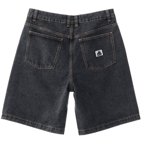 X-Large Bull Denim 91 Short in Washed Black
