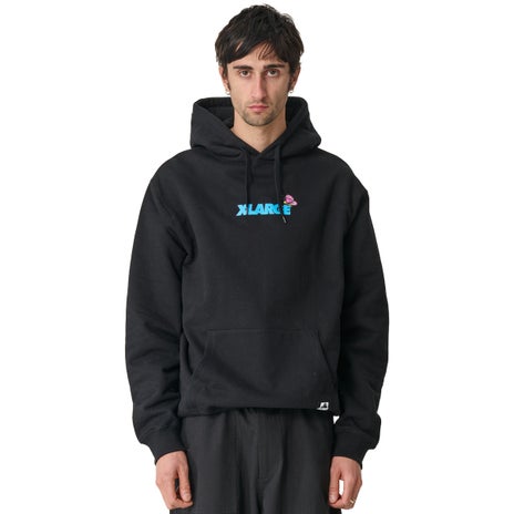X-Large Butterfly Hood in Black