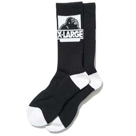 X-Large Classic OG Socks in Black