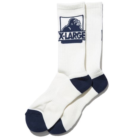 X-Large Classic OG Socks in White
