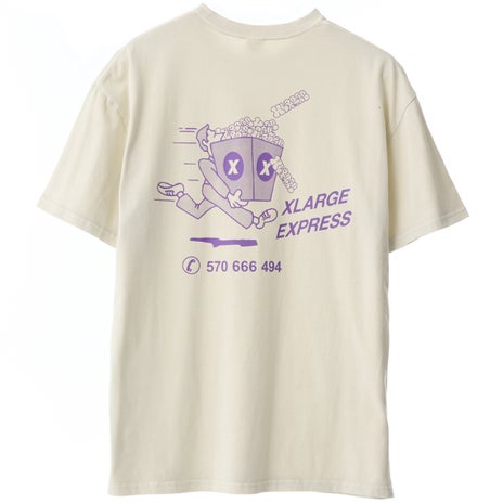 X-Large Express Tee in Pigment White