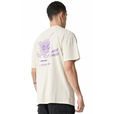 X-Large Express Tee in Pigment White