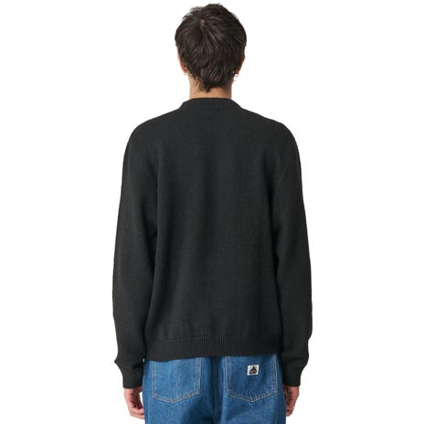 X-Large Gorilla Knit Sweater in Black