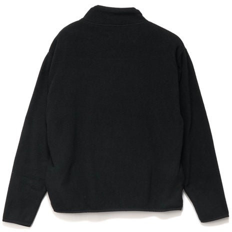 X-Large Half Zip Crew in Black