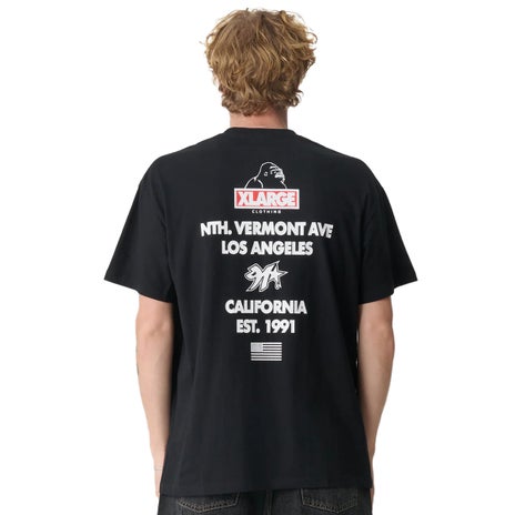 X-Large Stack Tee in Black